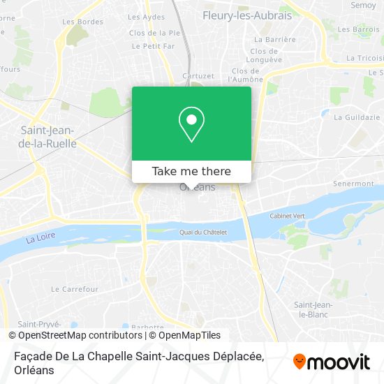 Façade De La Chapelle Saint-Jacques Déplacée map