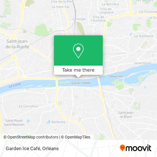 Garden Ice Café map