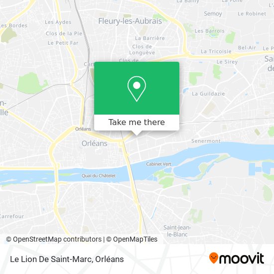Le Lion De Saint-Marc map