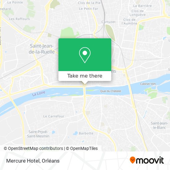 Mercure Hotel map