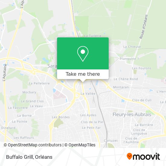 Buffalo Grill map