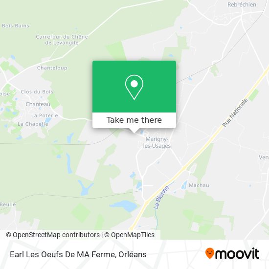 Earl Les Oeufs De MA Ferme map