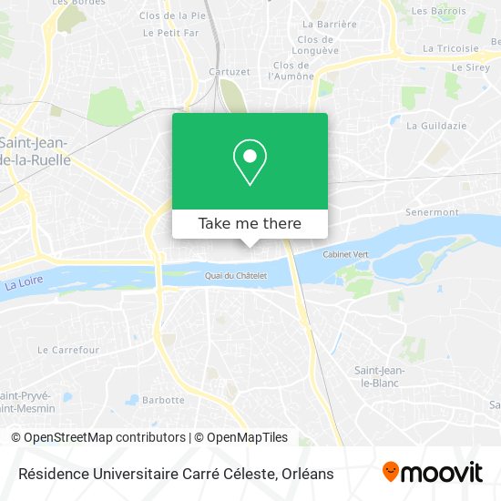Résidence Universitaire Carré Céleste map