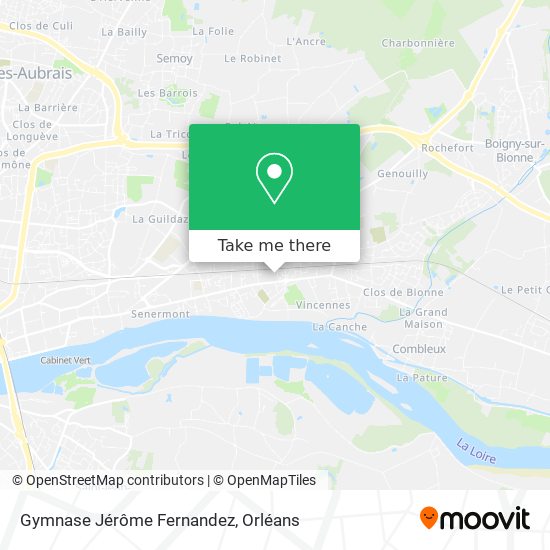 Gymnase Jérôme Fernandez map