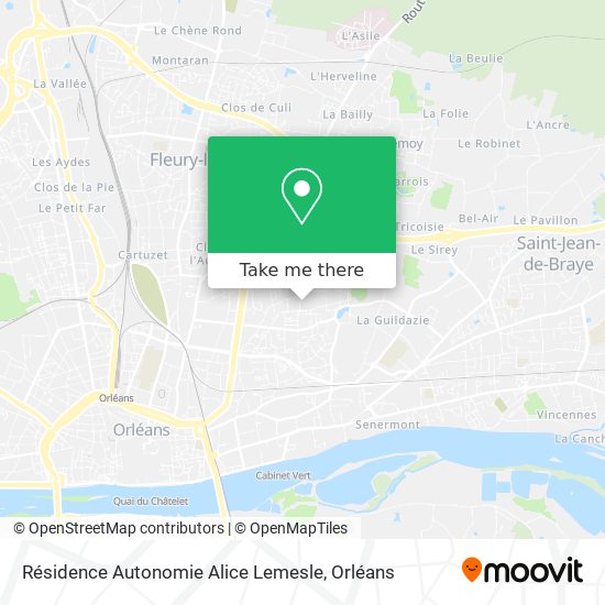 Résidence Autonomie Alice Lemesle map