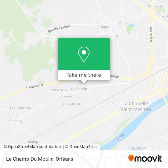 Le Champ Du Moulin map
