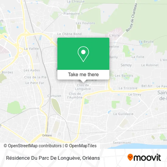 Résidence Du Parc De Longuève map