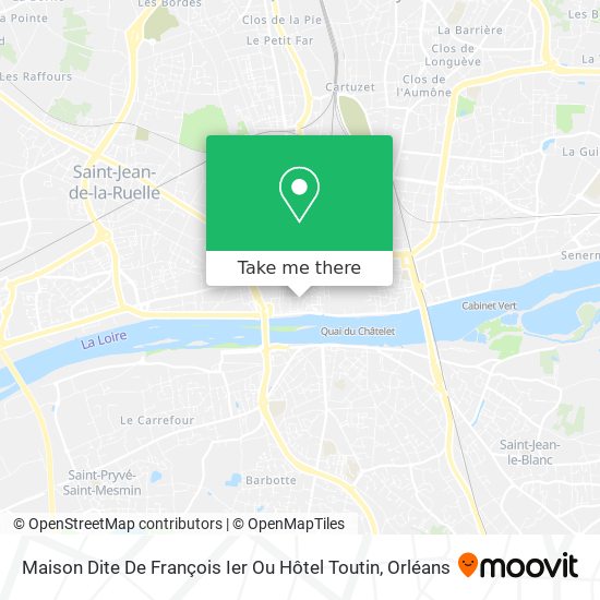 Mapa Maison Dite De François Ier Ou Hôtel Toutin
