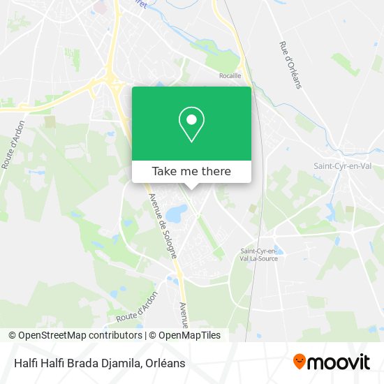 Halfi Halfi Brada Djamila map