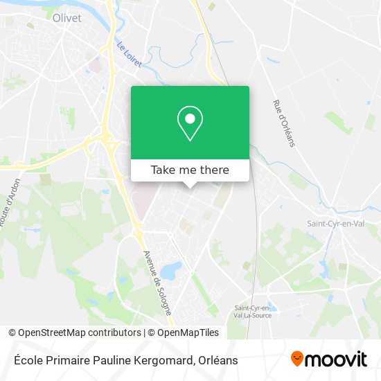 École Primaire Pauline Kergomard map