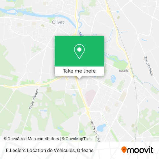 E.Leclerc Location de Véhicules map