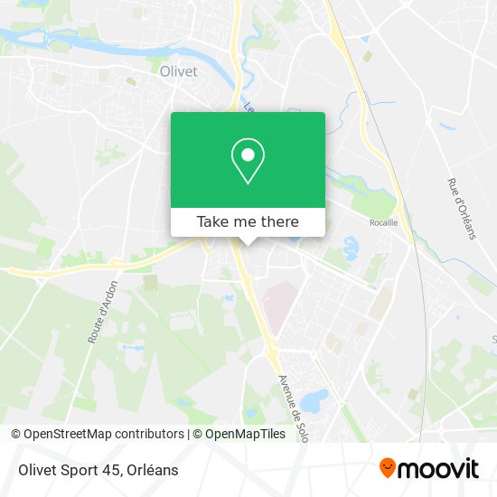 Olivet Sport 45 map