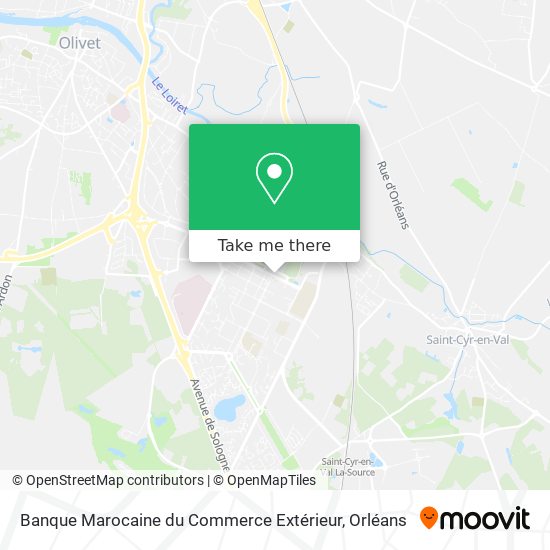 Banque Marocaine du Commerce Extérieur map
