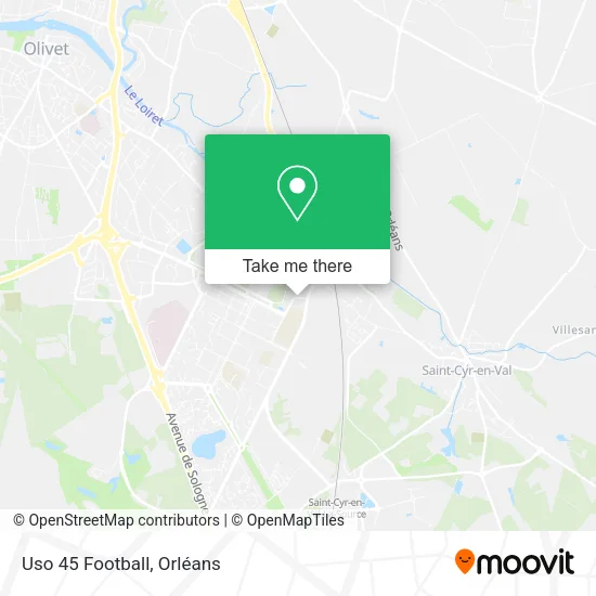 Uso 45 Football map
