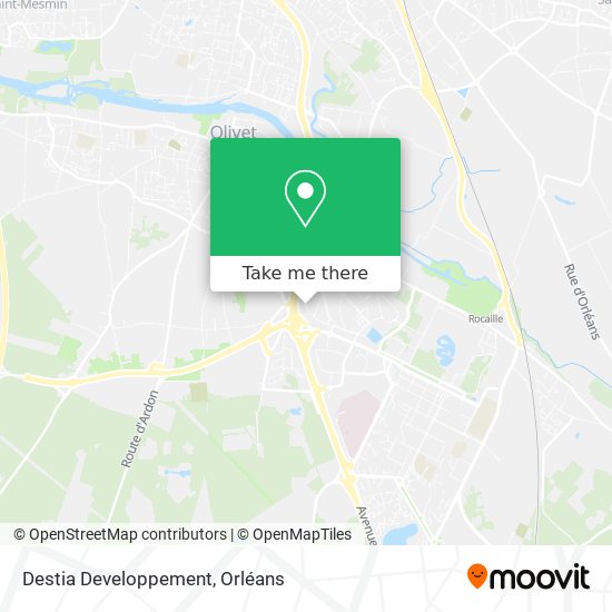 Destia Developpement map