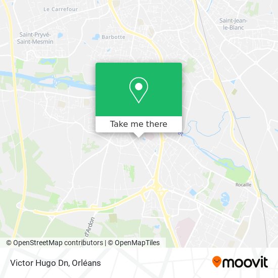 Victor Hugo Dn map