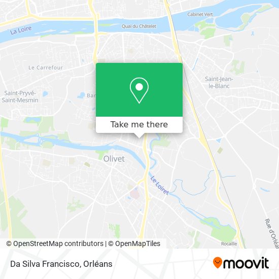 Da Silva Francisco map