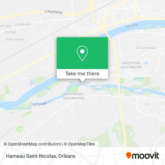 Hameau Saint-Nicolas map