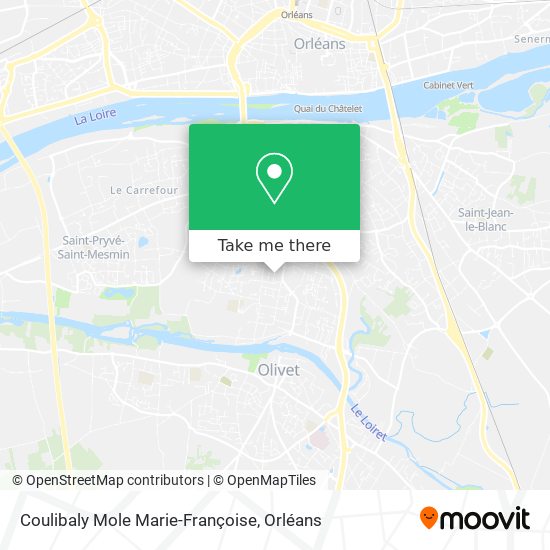 Coulibaly Mole Marie-Françoise map