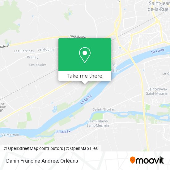 Danin Francine Andree map