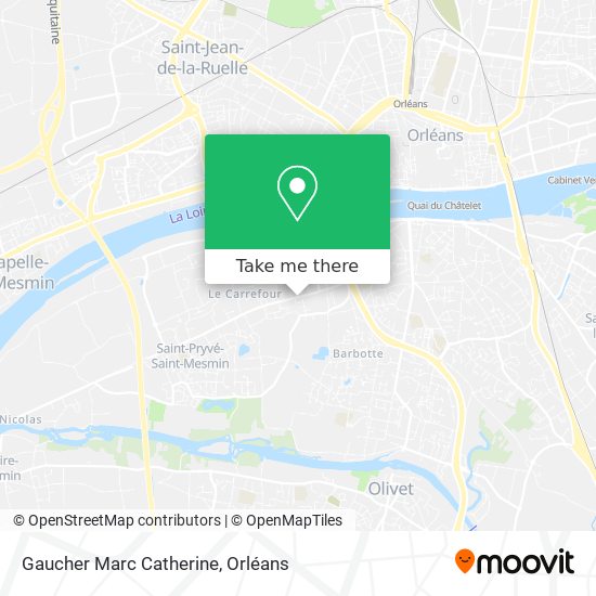 Gaucher Marc Catherine map