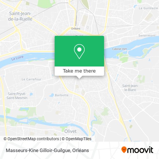 Masseurs-Kine Gilloir-Guilgue map