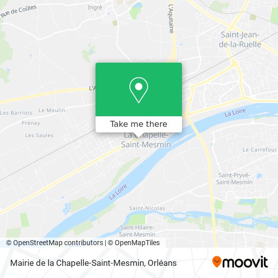 Mairie de la Chapelle-Saint-Mesmin map
