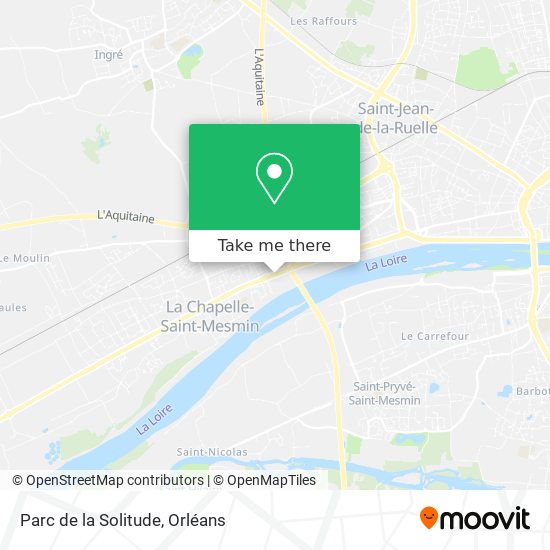 Parc de la Solitude map