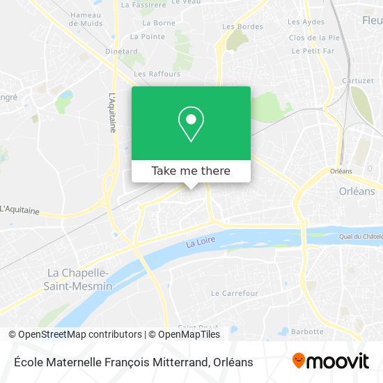 École Maternelle François Mitterrand map