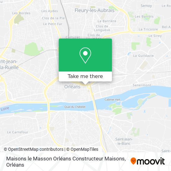 Maisons le Masson Orléans Constructeur Maisons map