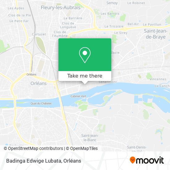 Badinga Edwige Lubata map