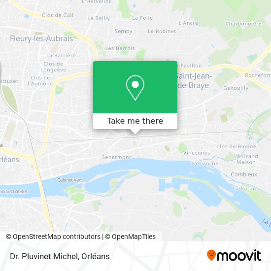 Dr. Pluvinet Michel map