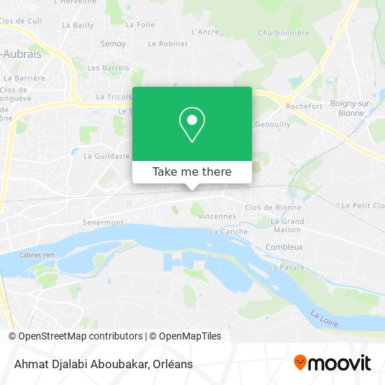 Ahmat Djalabi Aboubakar map