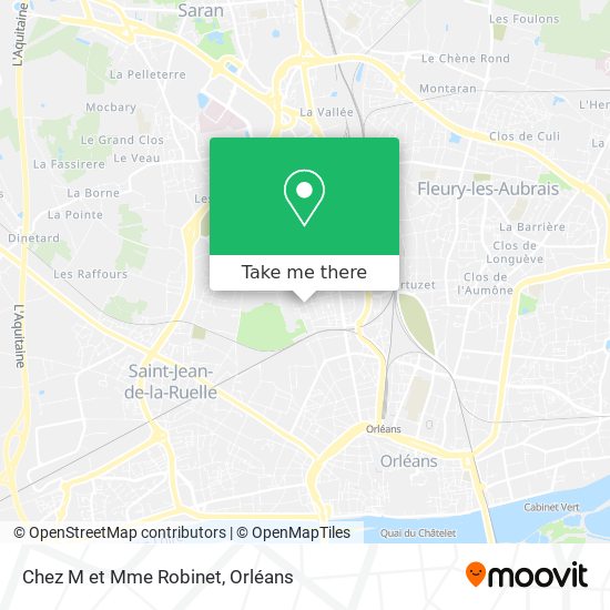 Chez M et Mme Robinet map