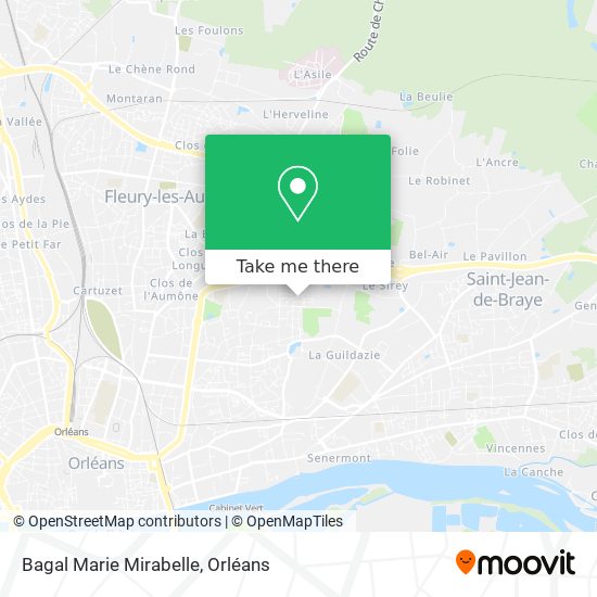 Bagal Marie Mirabelle map