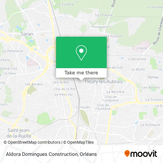 Aldora Domingues Construction map