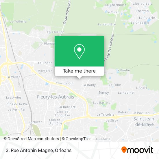 3, Rue Antonin Magne map