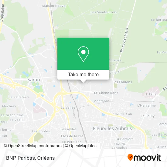 BNP Paribas map
