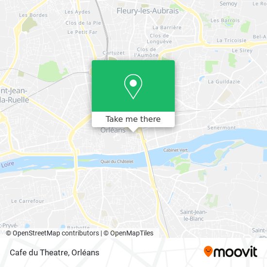 Cafe du Theatre map