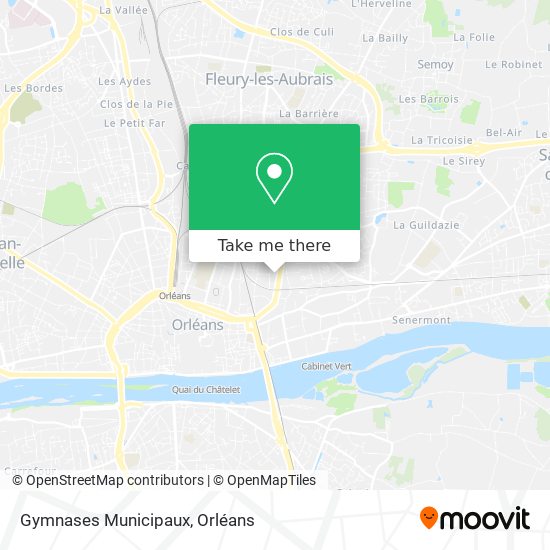 Gymnases Municipaux map