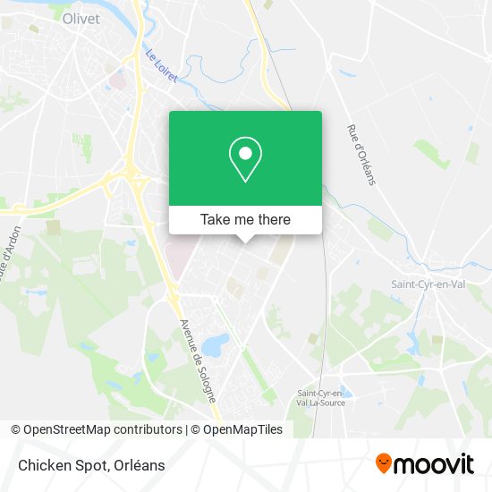 Mapa Chicken Spot