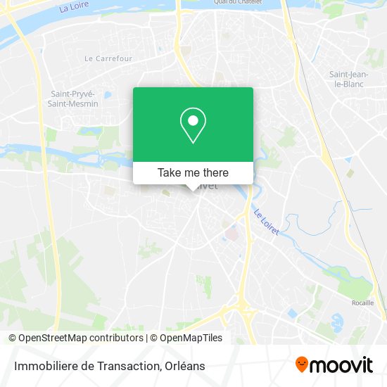 Mapa Immobiliere de Transaction