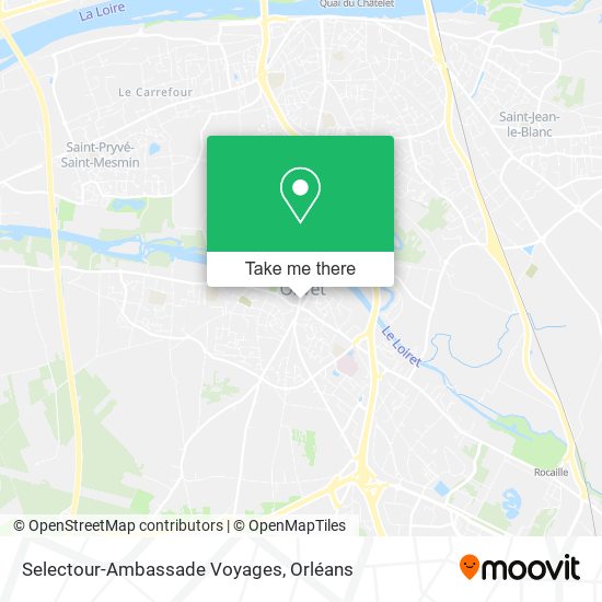 Selectour-Ambassade Voyages map