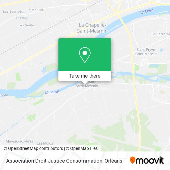 Association Droit Justice Consommation map