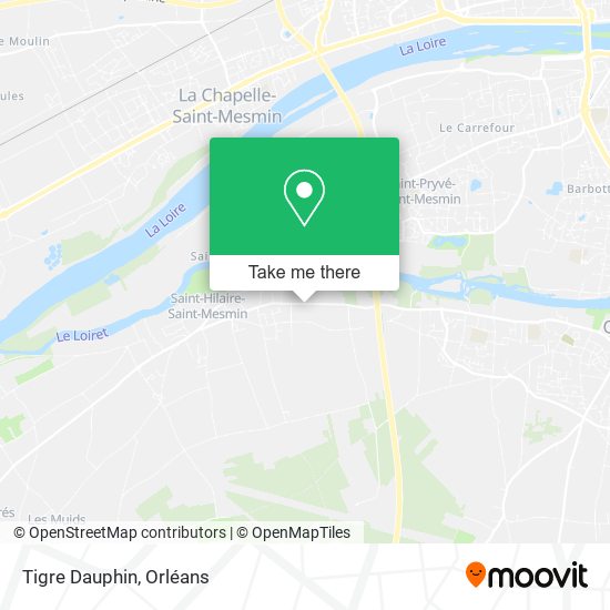 Mapa Tigre Dauphin