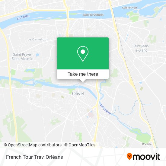 French Tour Trav map