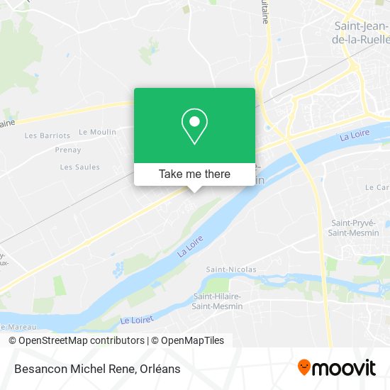 Besancon Michel Rene map