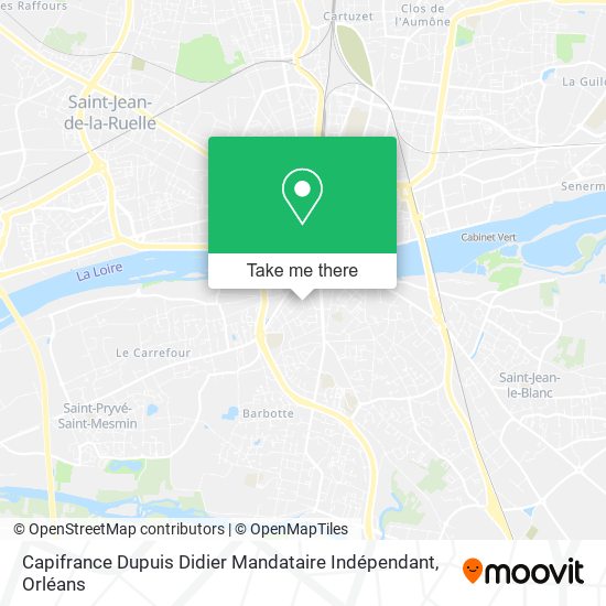 Capifrance Dupuis Didier Mandataire Indépendant map