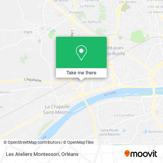 Les Ateliers Montessori map