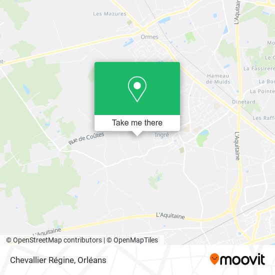 Mapa Chevallier Régine